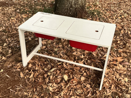 Mesa sensorial plegable